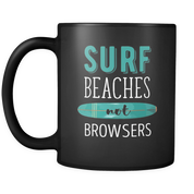 Surf Beaches not Browsers