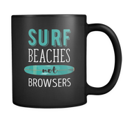 Surf Beaches not Browsers