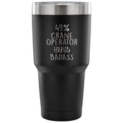 49% Dance Teacher, Badass Tumbler 30oz