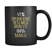 49% Operations research analyst 51% Badass