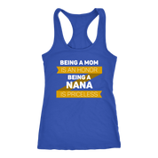 Being a mom is priceless being a nana