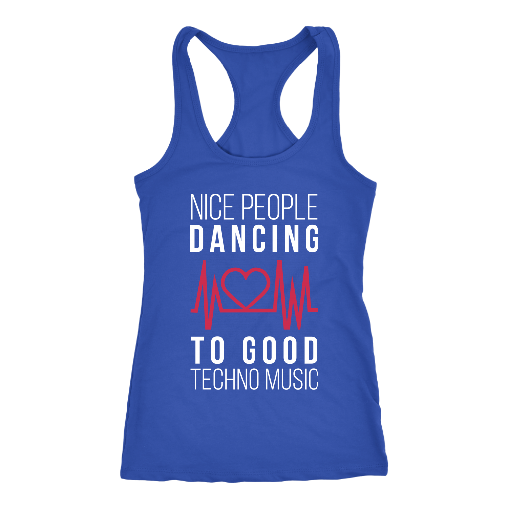 Nice people Dancing to good Techno Music