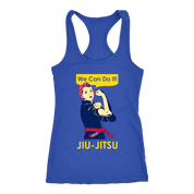 BJJ We can do it, jiu jitsu Gift, Birthday Present, Racerback, Tank Top, Summer Apparel