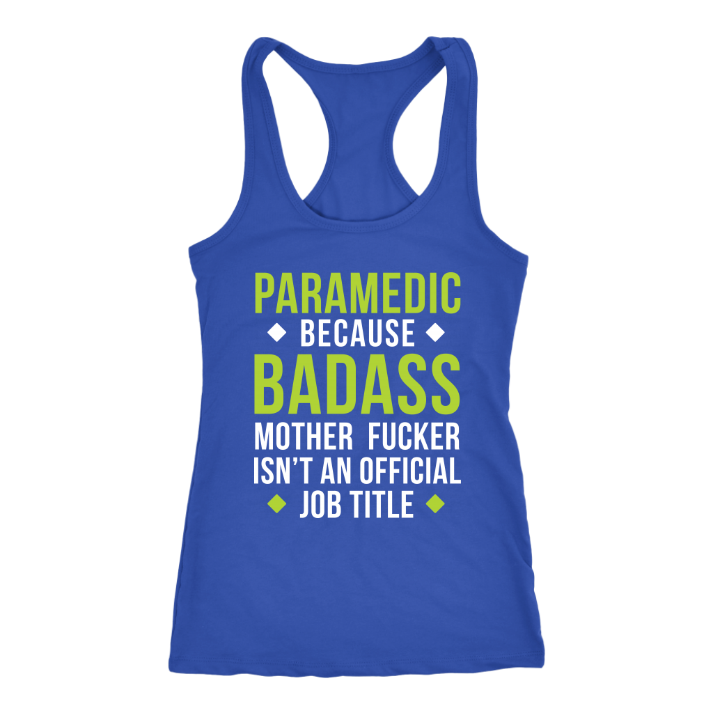 Paramedic Racerback Tank Top