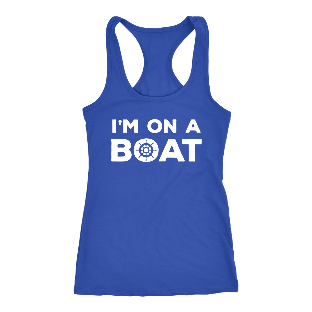 I'm on a boat