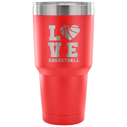 Love basketball Tumbler 30oz