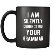 I am silently correcting your grammar