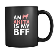 an Akita is my bff