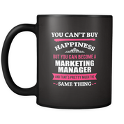 But you can become a Marketing Manager and that's pretty much the same thing