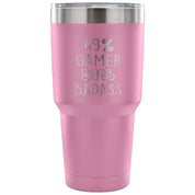 49% Gamer, Badass Tumbler 30oz