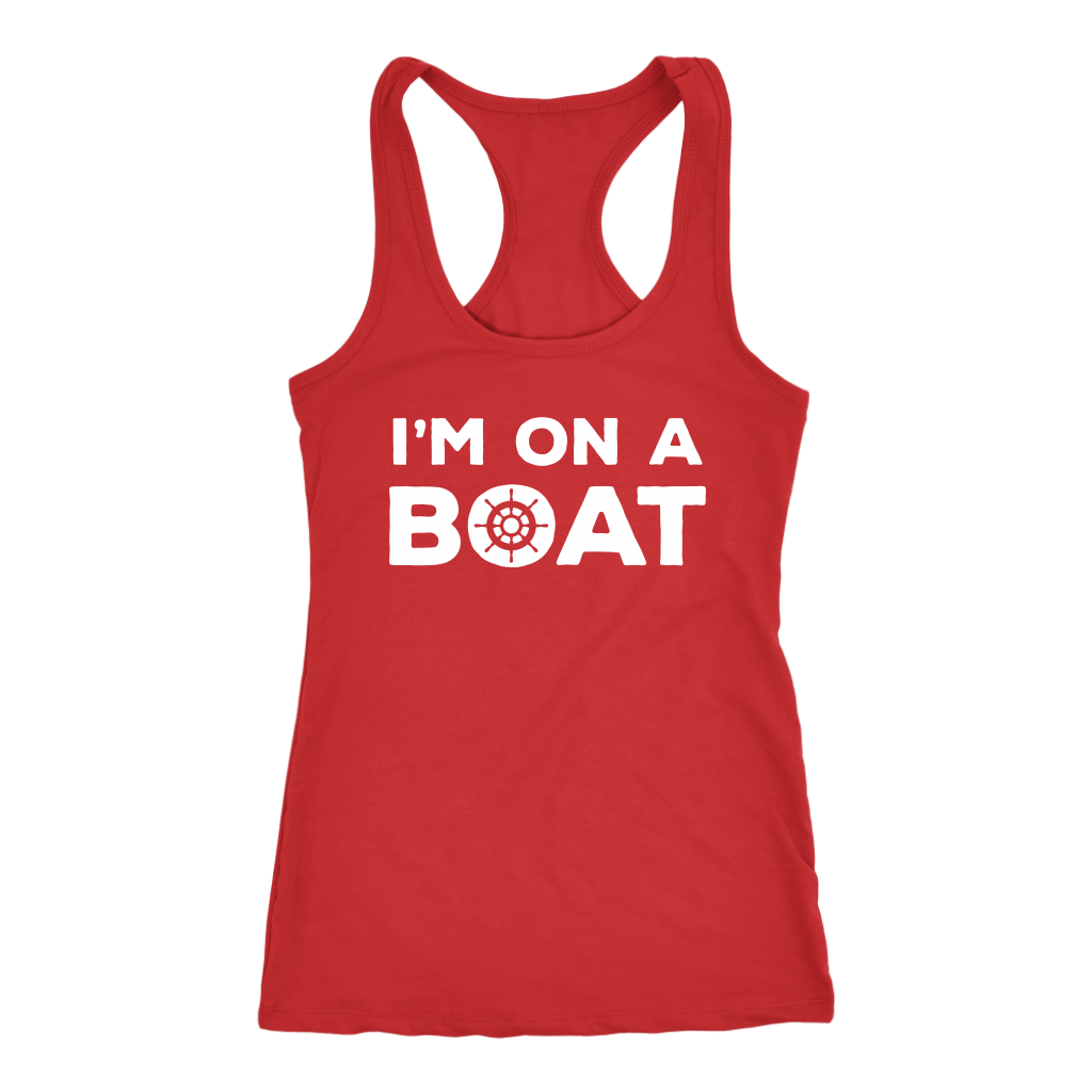 I'm on a boat