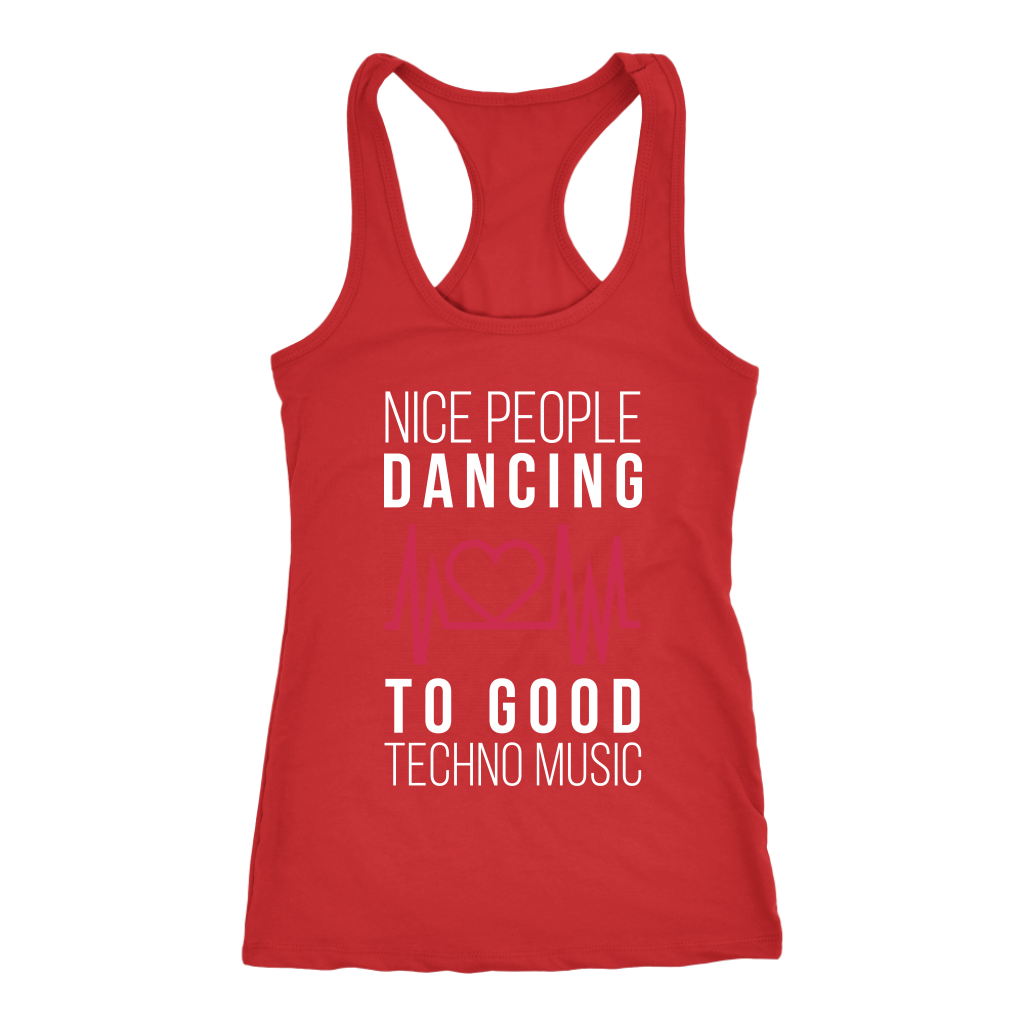 Nice people Dancing to good Techno Music