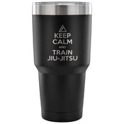 Keep calm and train jiu jitsu Tumbler 30oz