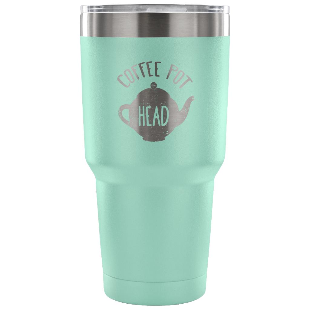 Coffee pot head Tumbler 30oz
