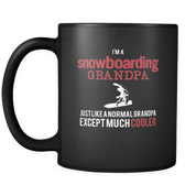 I'm a snowboarding grandpa just like a normal grandpa except much cooler