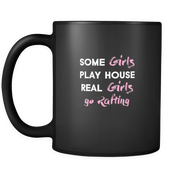 some girls play house real girls go Rafting