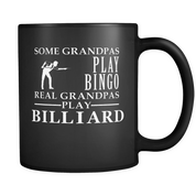Real grandpas play Billiard