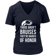 Rugby Those aren't bruises, they're badges of honor Gift, Woman's tee, Unisex T-shirt, V-neck, Summer Apparel