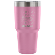Looks like a beauty, swims like a beast Tumbler 30oz