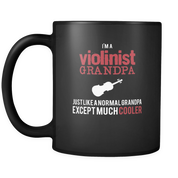 I'm a violinist grandpa just like a normal grandpa except much cooler