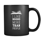 I like books more than people