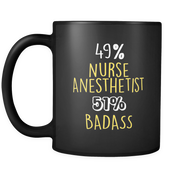 49% Nurse Anesthetist 51% Badass