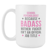 Scholl psychologis because badass isn't an official job title - Pink version
