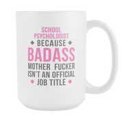 Scholl psychologis because badass isn't an official job title - Pink version