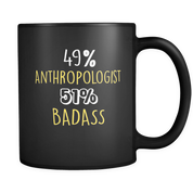 49% Anthropologist 51% Badass