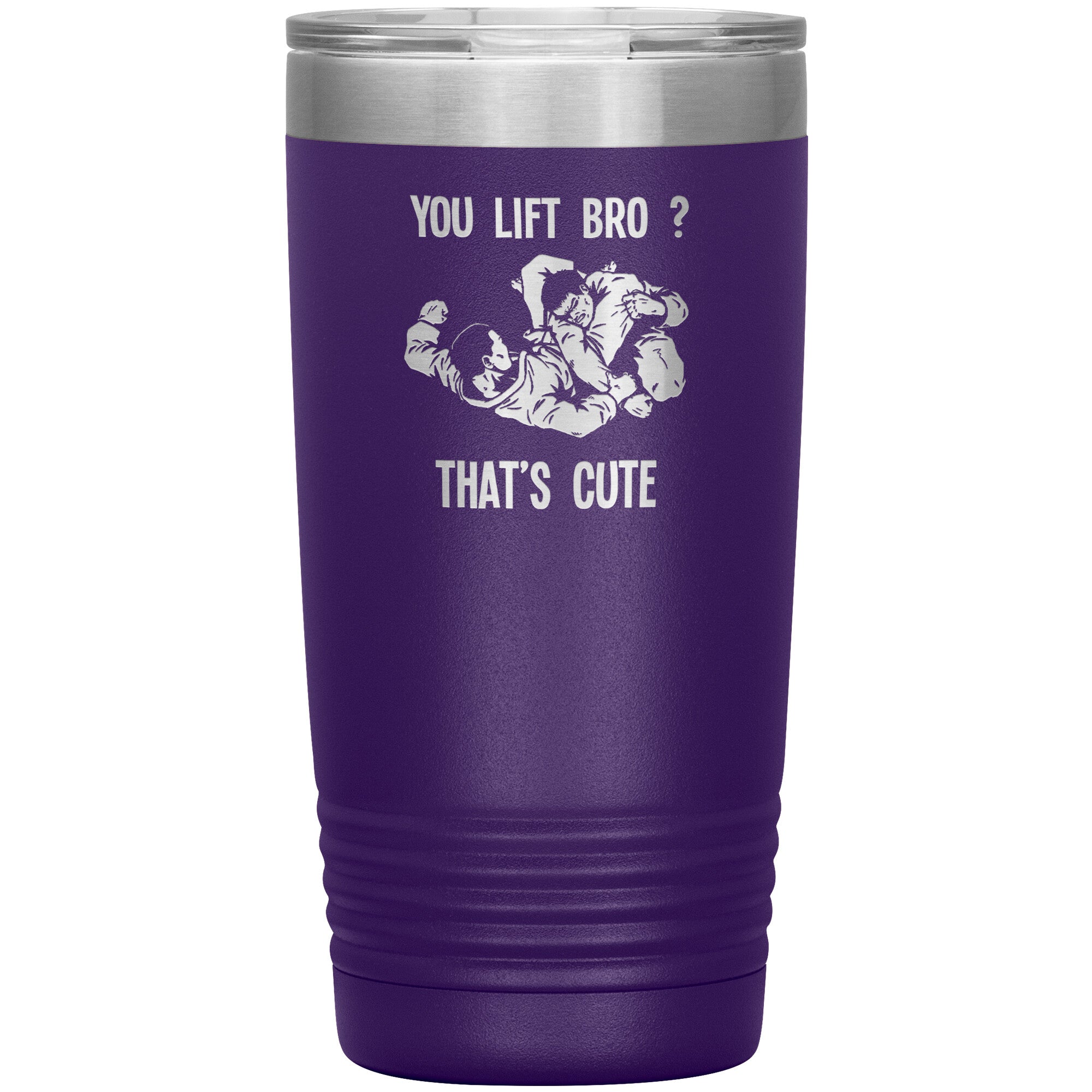 You lift bro? That's cute 20 oz Tumbler