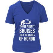 Rugby Those aren't bruises, they're badges of honor Gift, Woman's tee, Unisex T-shirt, V-neck, Summer Apparel