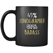 49% Sonographer 51% Badass