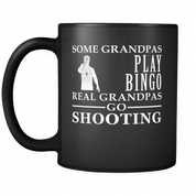 Some grangpas play bingo real granfpas go shooting