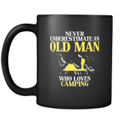 Never underestimate an old man who loves camping
