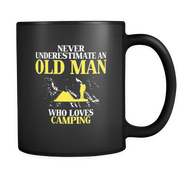 Never underestimate an old man who loves camping