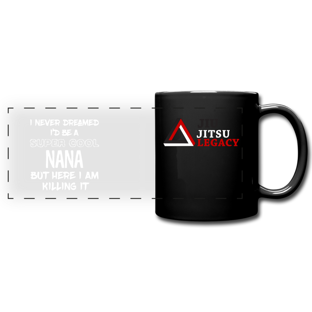 Full Color Panoramic Mug - black