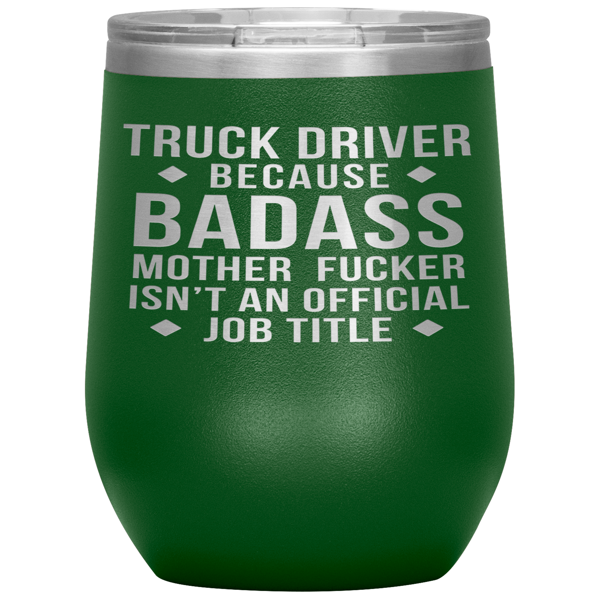 Truck Driver Gift, Truck Driver badass, 12oz Vacuum Tumbler, Travel mug, Coffee Tumbler, Present for Truck Driver Colleague