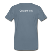Men's Premium T-Shirt - steel blue