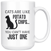 Cats are like potato chips