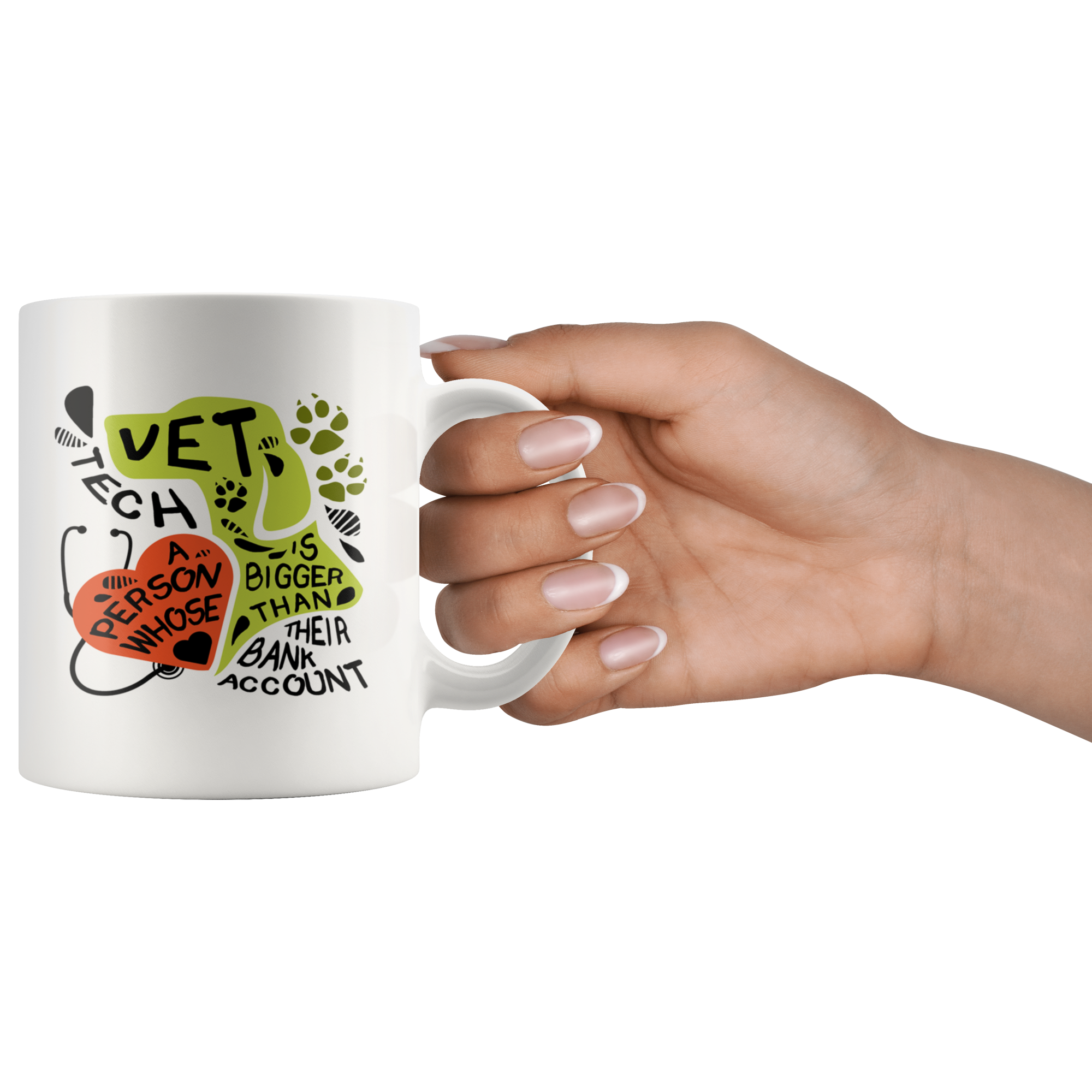 Veterinary Technician White Mug 11oz.