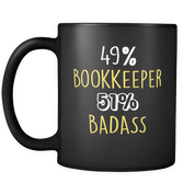 49% Bookkeeper 51% Badass
