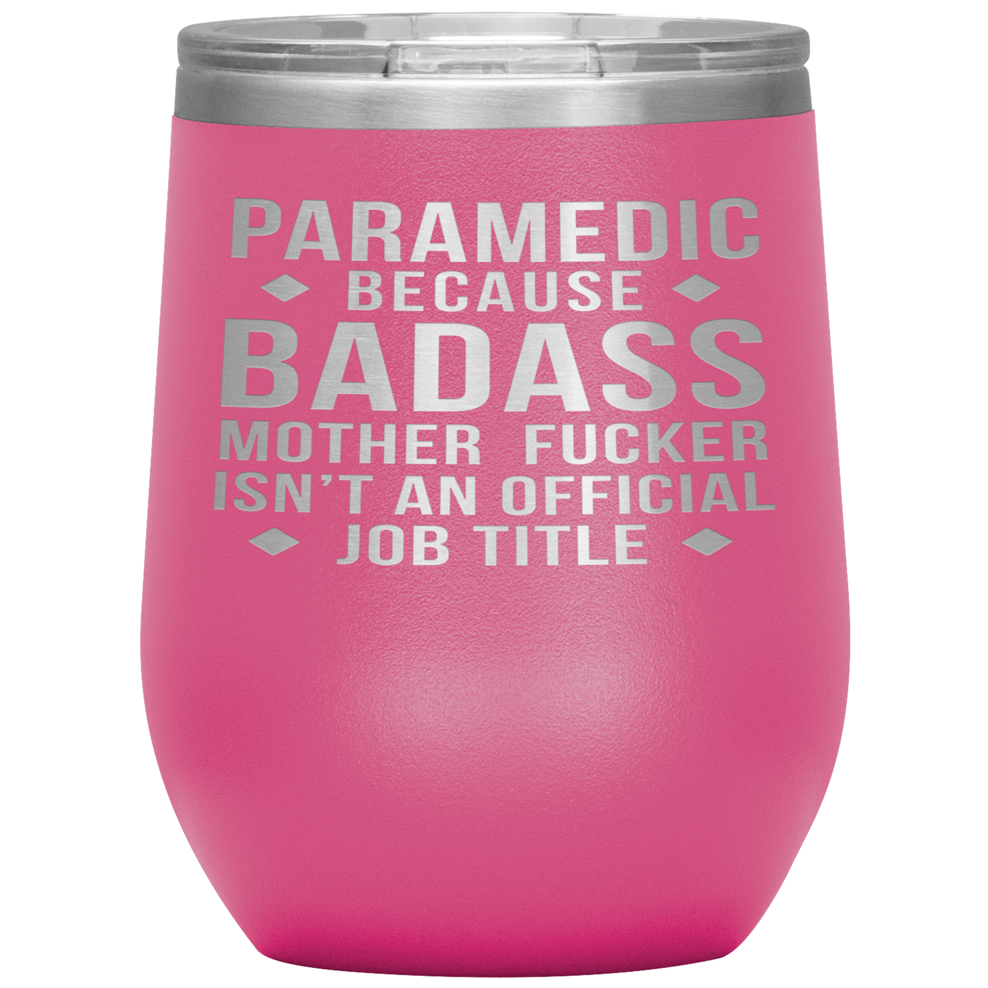Paramedic Gift, Paramedic badass, 12oz Vacuum Tumbler, Travel mug, Coffee Tumbler, Present for Paramedic Colleague