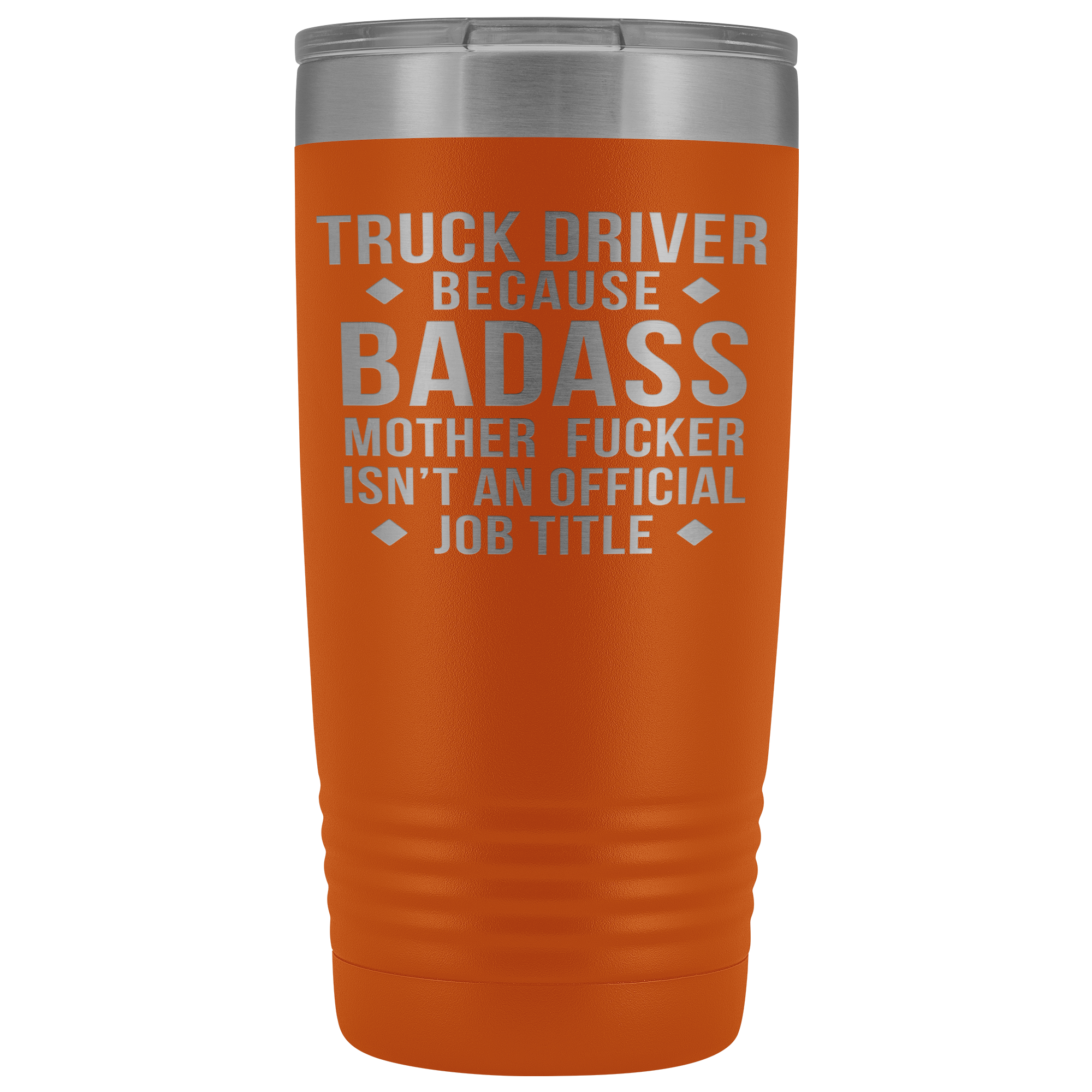 Truck Driver Gift, Truck Driver badass, 20oz Vacuum Tumbler, Travel mug, Coffee Tumbler, Present for Truck Driver Colleague