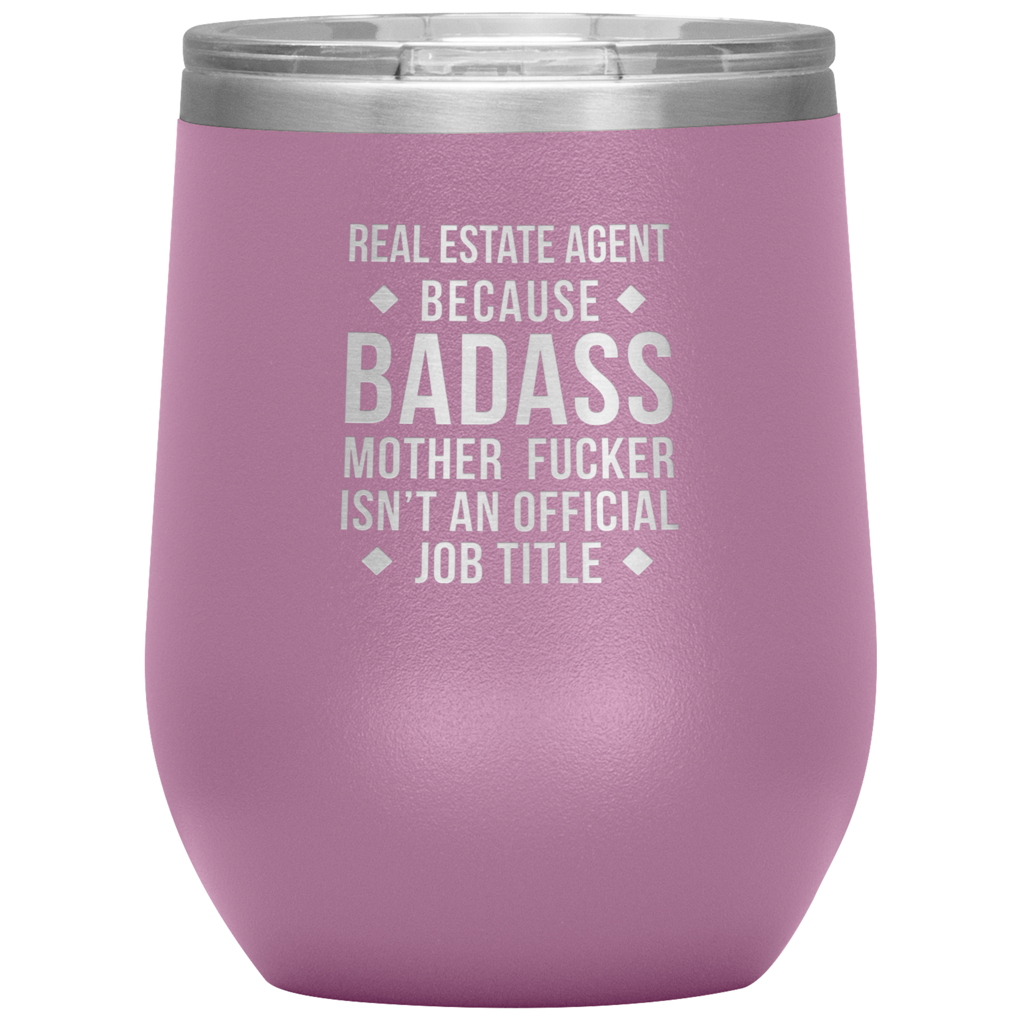 Real Estate Agent Gift, Real Estate Agent badass, Vacuum Tumbler, Travel mug, Coffee Tumbler, Present for Real Estate Agent Colleague