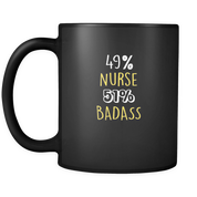 49% Nurse  51% Badass
