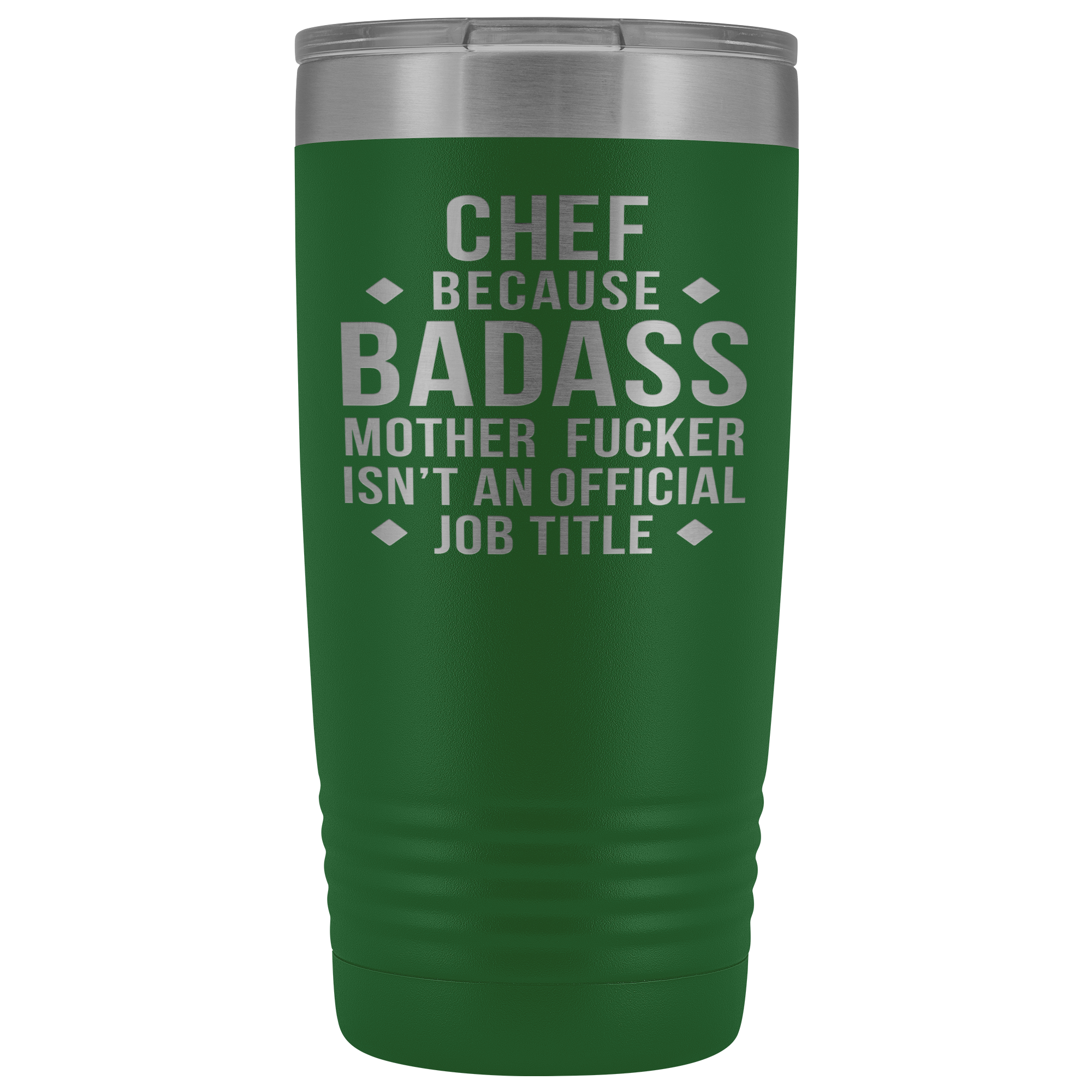 Chef Gift, Chef badass, 20oz Vacuum Tumbler, Travel mug, Coffee Tumbler, Present for Chef