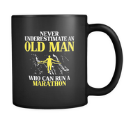 Old man who loves Marathon