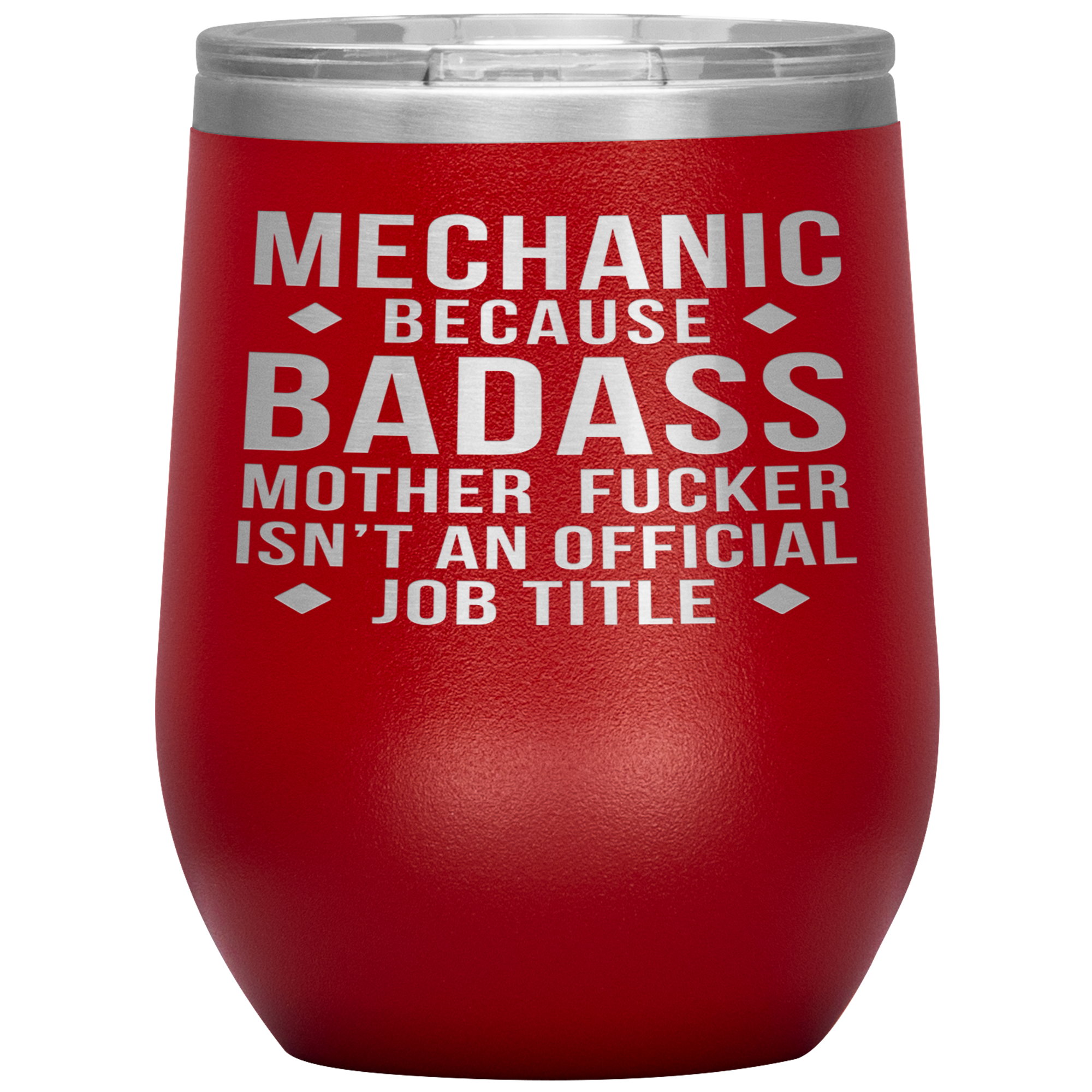 Mechanic Gift, Mechanic badass, 12oz Vacuum Tumbler, Travel mug, Coffee Tumbler, Present for Mechanic Colleague