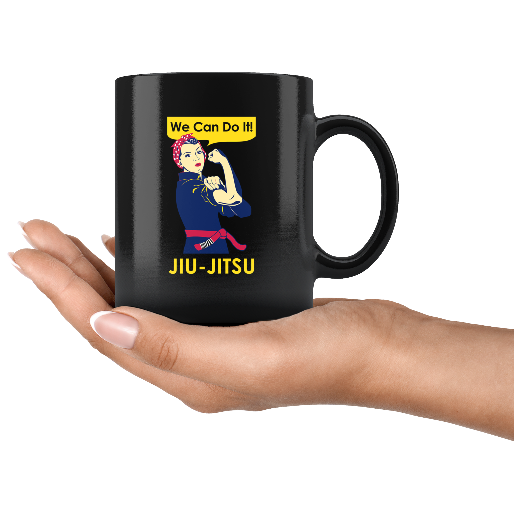 We can do it JIu jitsu