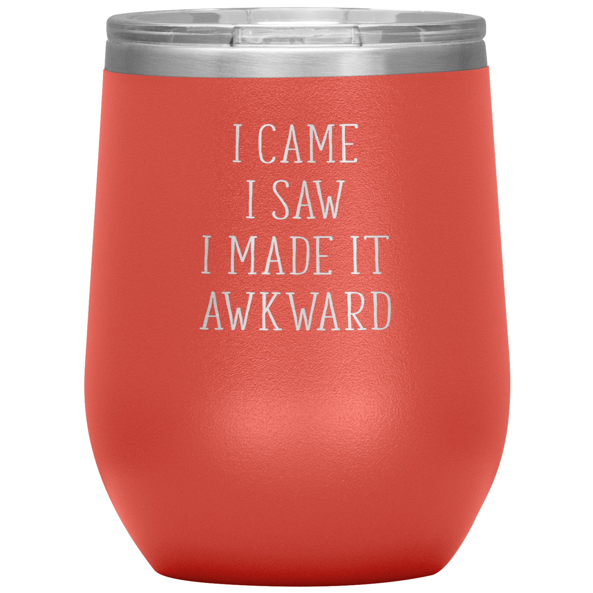 I came, I saw, I made it awkward 12oz Tumbler